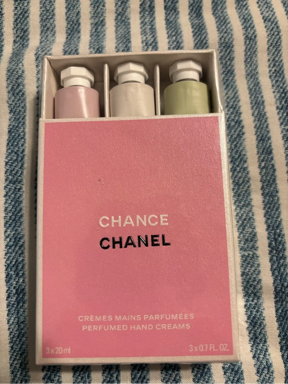 CHANEL CHANCE Perfumed Hand Creams 3本セット New Chanel Chance